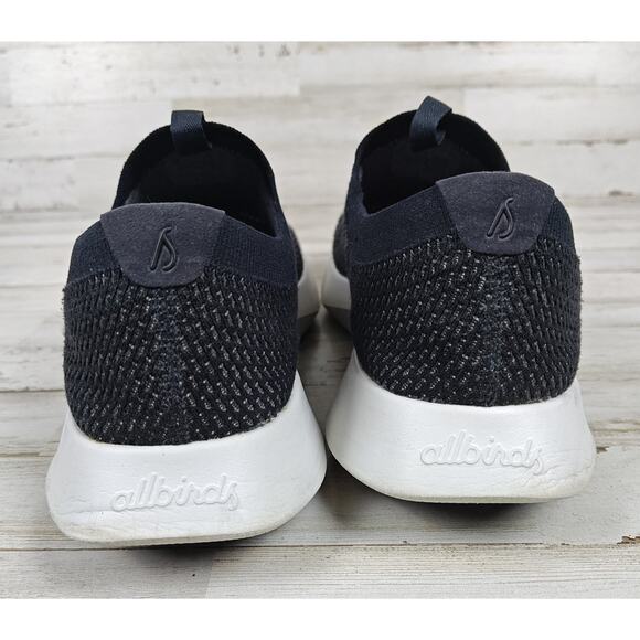 ALLBIRDS TD Tree Dasher Relay Mns 12 Knit Runners Athletic Trainers Laceless BLK - Picture 4 of 7